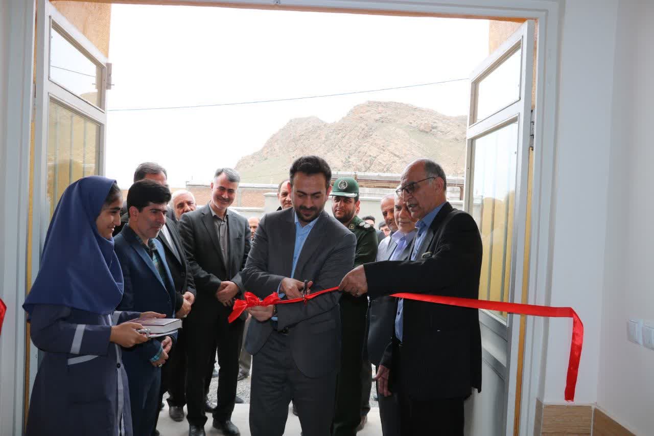 افتتاح مدرسه خیرساز مشارکتی مرحوم حاج یداله جدیدی روستای مارکان خوی